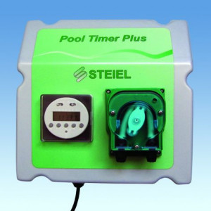 Устройство POOLTimer для дозирования коагулянта, активного кислорода и альгицида с таймером и насосом 4 л/ч (95050023), Италия