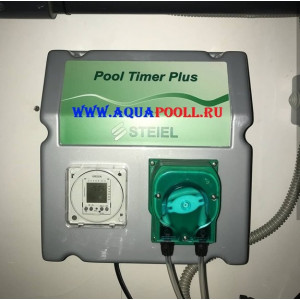 Устройство POOLTimer для дозирования коагулянта, активного кислорода и альгицида с таймером и насосом 4 л/ч (95050023), Италия