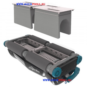Автоматический донный очиститель Aquatron ULTRAMAX Blue/Black +кабель 45м+тележка+пульт ДУ (RECL-UM10-UMB1E)