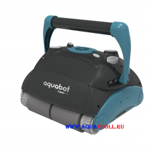 Автоматический донный очиститель Aquatron (Aquabot) AQUARIUS Black/Mint с пультом ДУ (RECS-TOM0-QRS97)