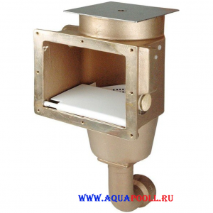 Скиммер Hugo Lahme 240мм из бронзы 2" ВР без декоративной рамки (арт. 1262020)