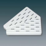 Угловой элемент 45° для переливных каналов бассейна из ABS-пластика